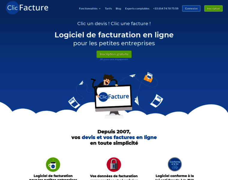 Clicfacture.fr thumbnail