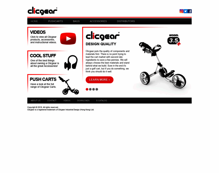 Clicgear.com thumbnail