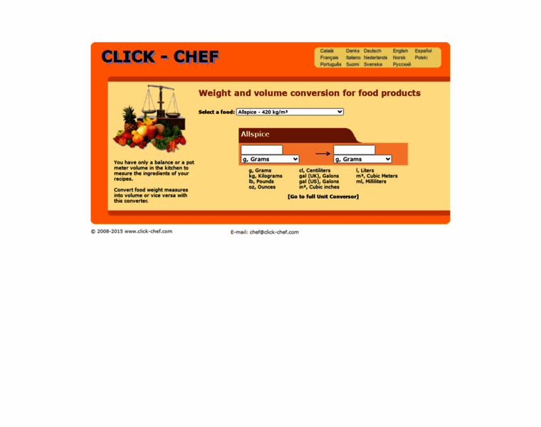 Click-chef.com thumbnail