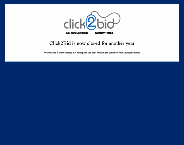 Click2bid.com.au thumbnail