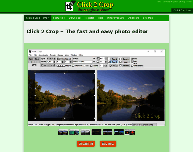 Click2crop.com thumbnail