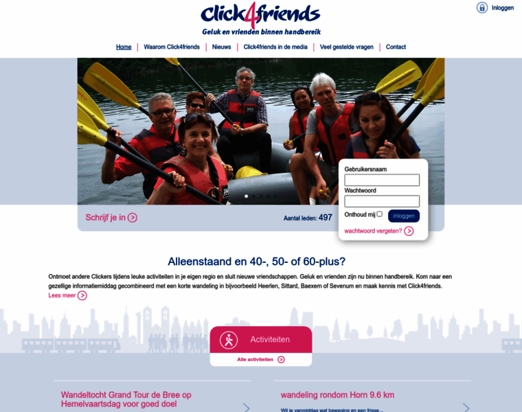 Click4friends.nl thumbnail
