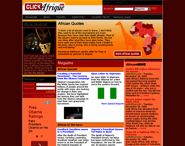 Clickafrique.com thumbnail