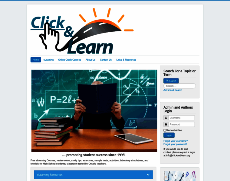 Clickandlearn.org thumbnail