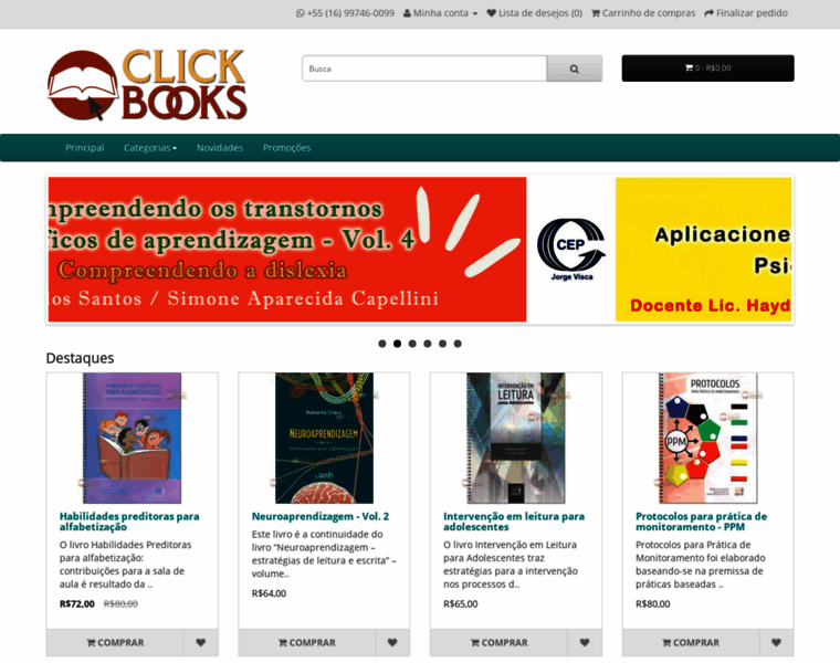 Clickbooks.com.br thumbnail