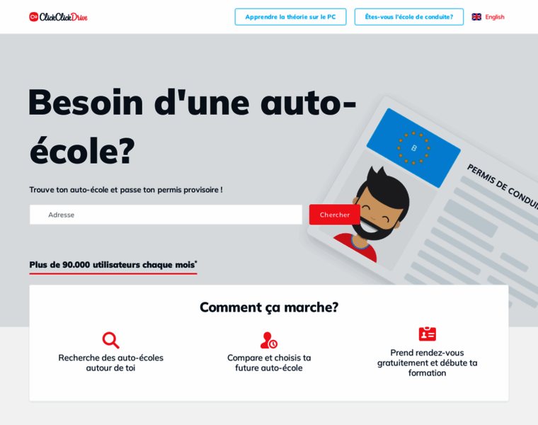 Clickclickdrive.be thumbnail