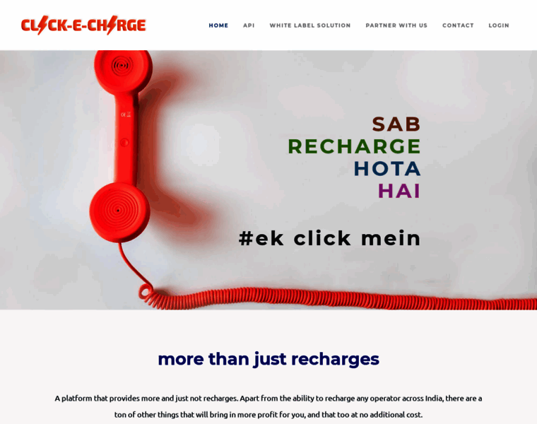 Clickecharge.com thumbnail