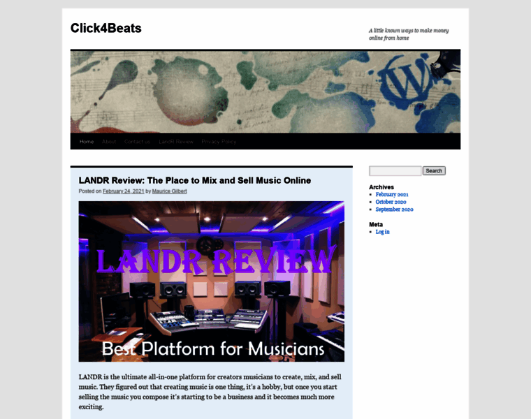Clickforbeats.com thumbnail