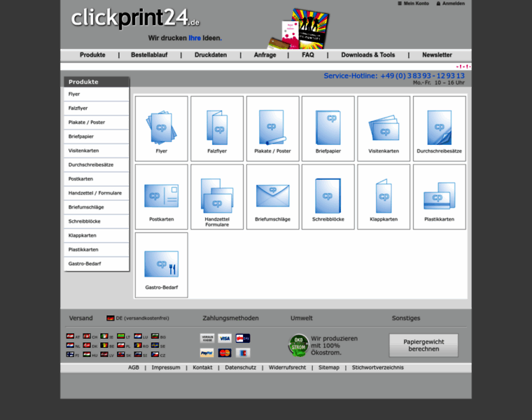 Clickprint.de thumbnail