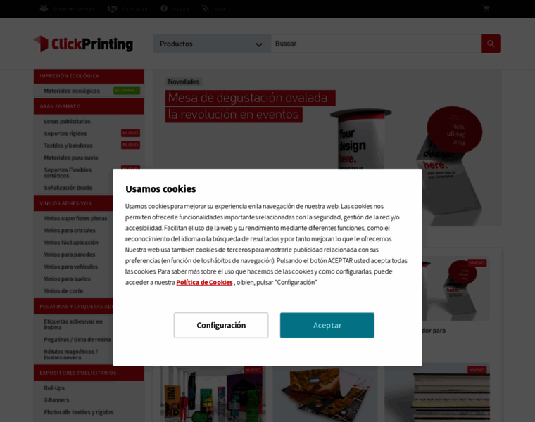 Clickprinting.es thumbnail