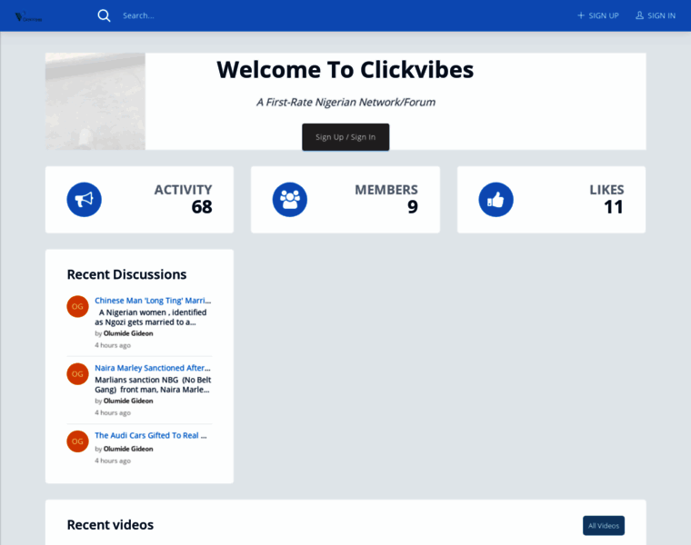 Clickvibes.net thumbnail Clickvibes.net thumbnail