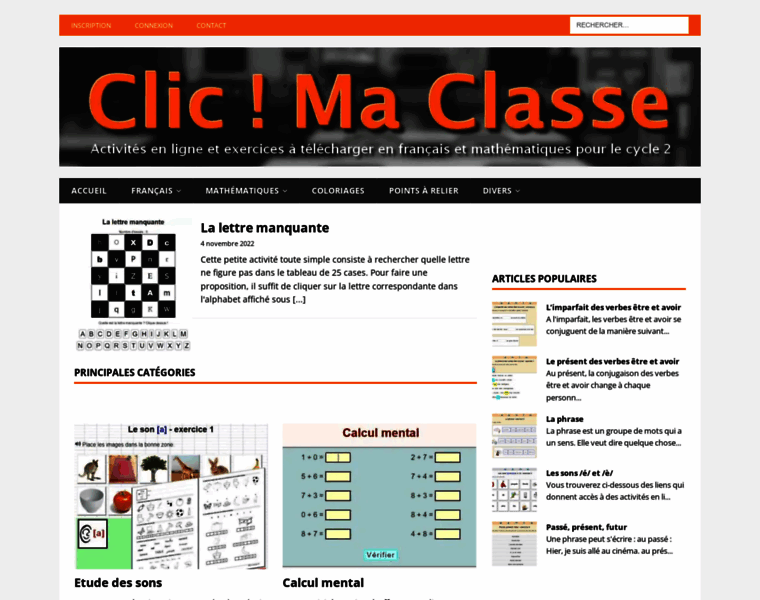 Clicmaclasse.fr thumbnail
