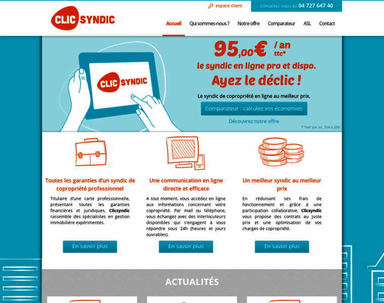 Clicsyndic.fr thumbnail
