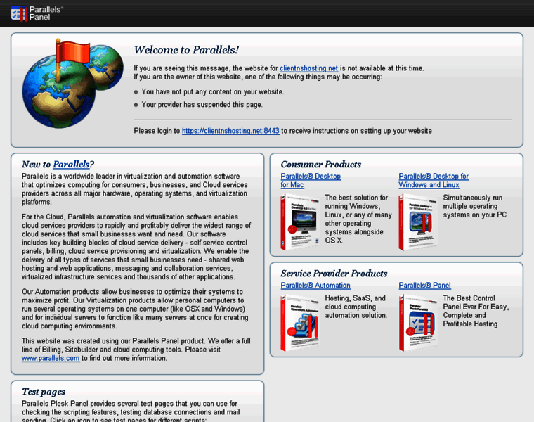 Clientnshosting.net thumbnail