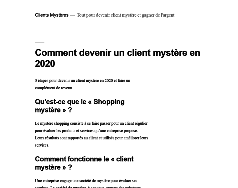 Clientsmysteres.fr thumbnail
