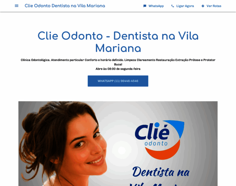 Clieodonto.com.br thumbnail