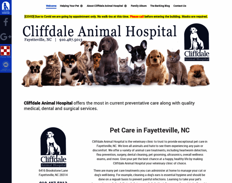 Cliffdaleanimalhospital.com thumbnail
