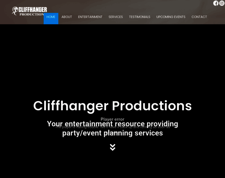 Cliffhangerproductions.com thumbnail