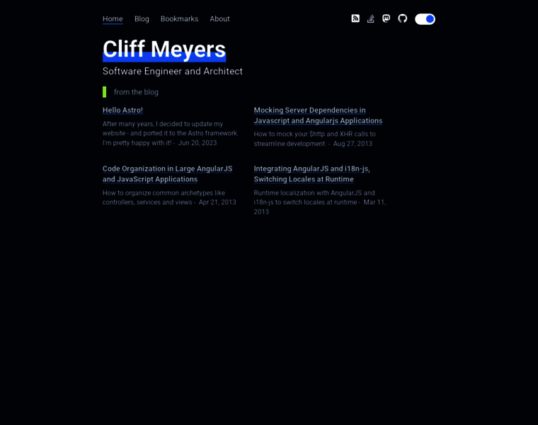 Cliffmeyers.com thumbnail