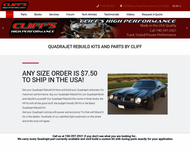 Cliffshighperformance.com thumbnail