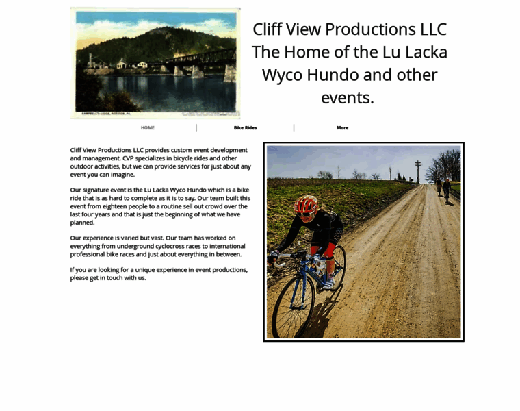 Cliffviewproductions.com thumbnail