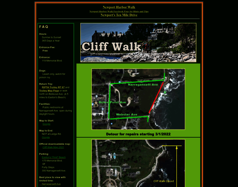 Cliffwalk.com thumbnail