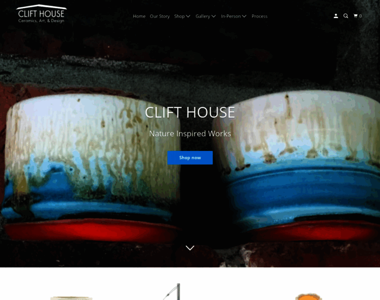 Clifthouseceramics.com thumbnail