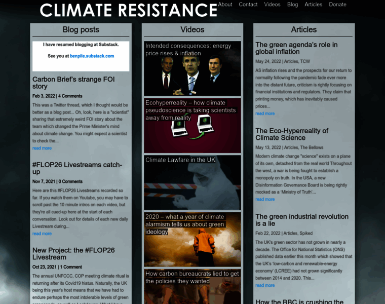 Climate-resistance.org thumbnail