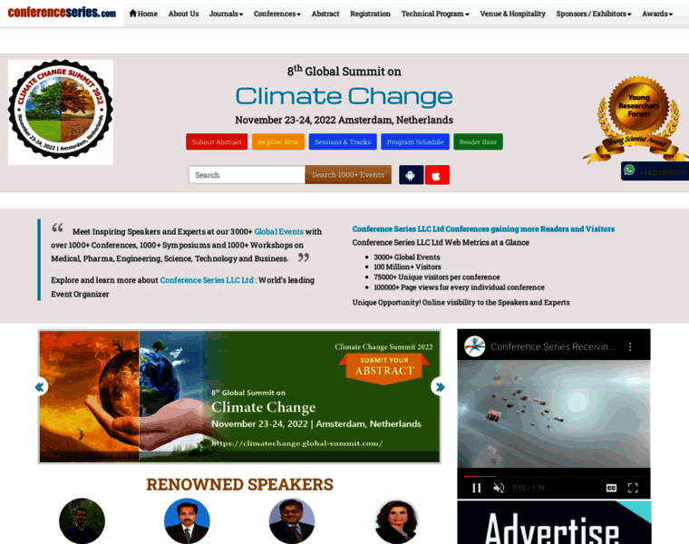 Climatechange.global-summit.com thumbnail