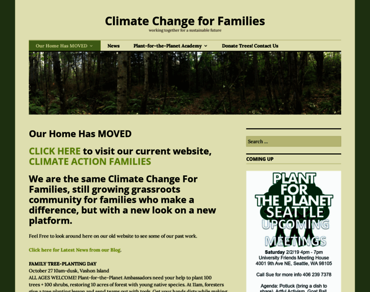 Climatechangeforfamilies.com thumbnail