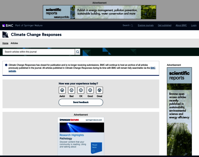 Climatechangeresponses.com thumbnail