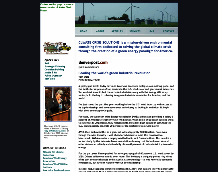 Climatecrisissolutions.com thumbnail
