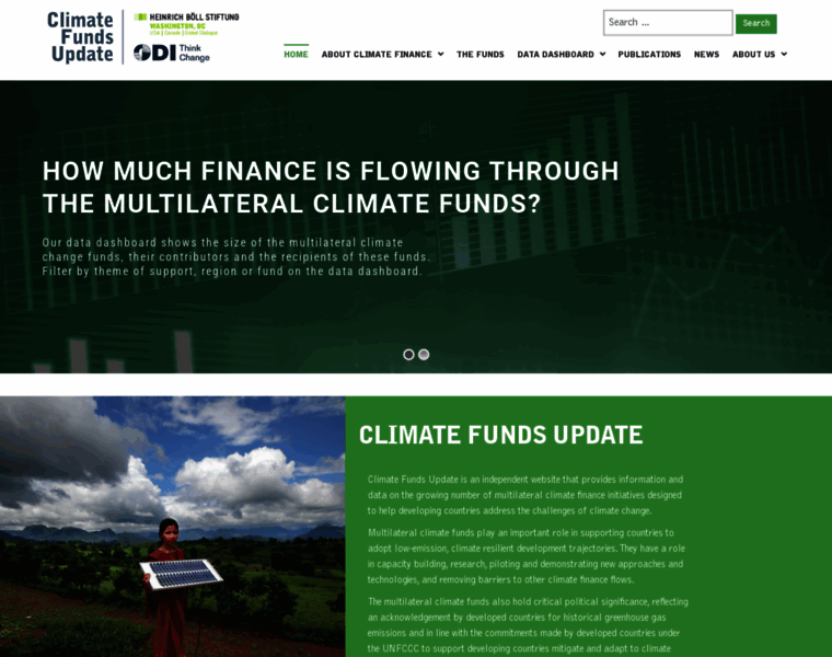 Climatefundsupdate.org thumbnail