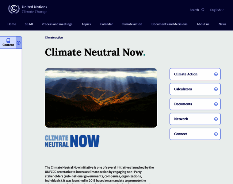 Climateneutralnow.org thumbnail