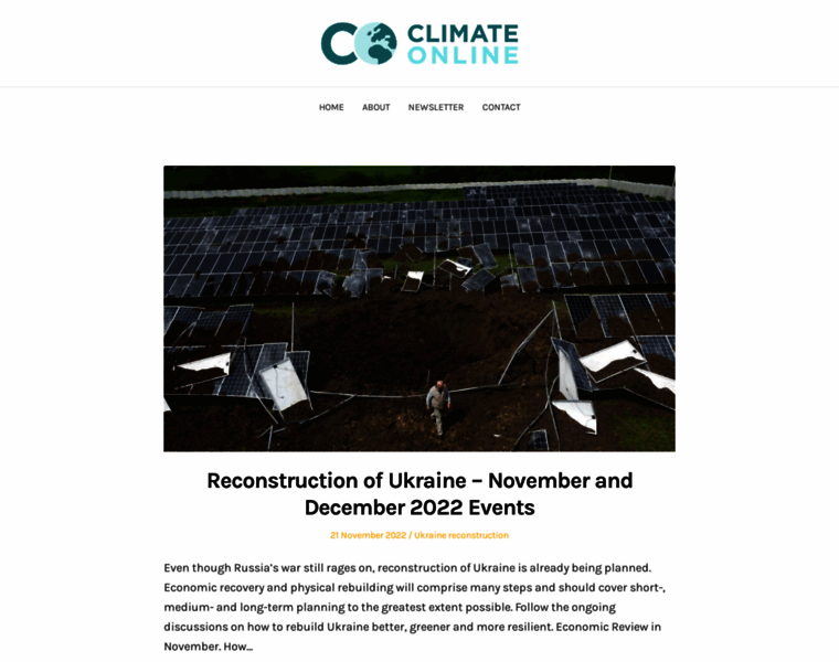 Climateonline.net thumbnail