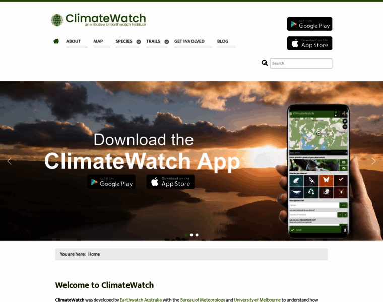 Climatewatch.org.au thumbnail