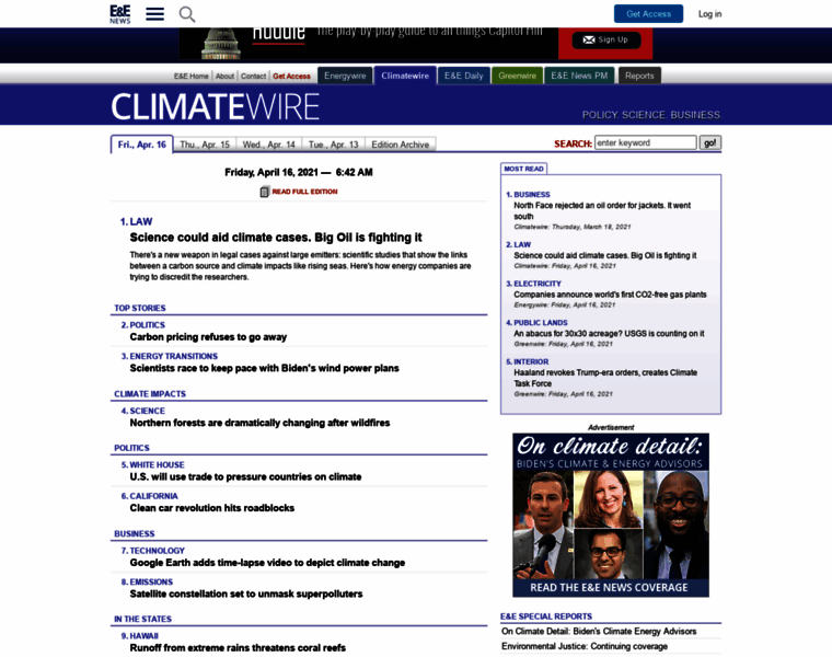 Climatewire.net thumbnail