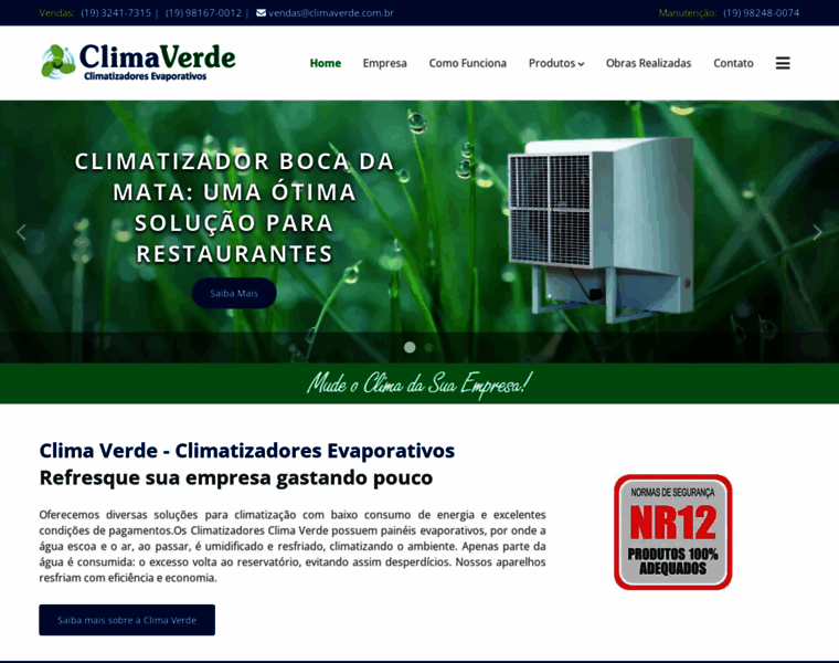 Climaverde.com.br thumbnail