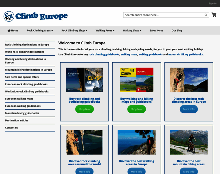 Climb-europe.com thumbnail