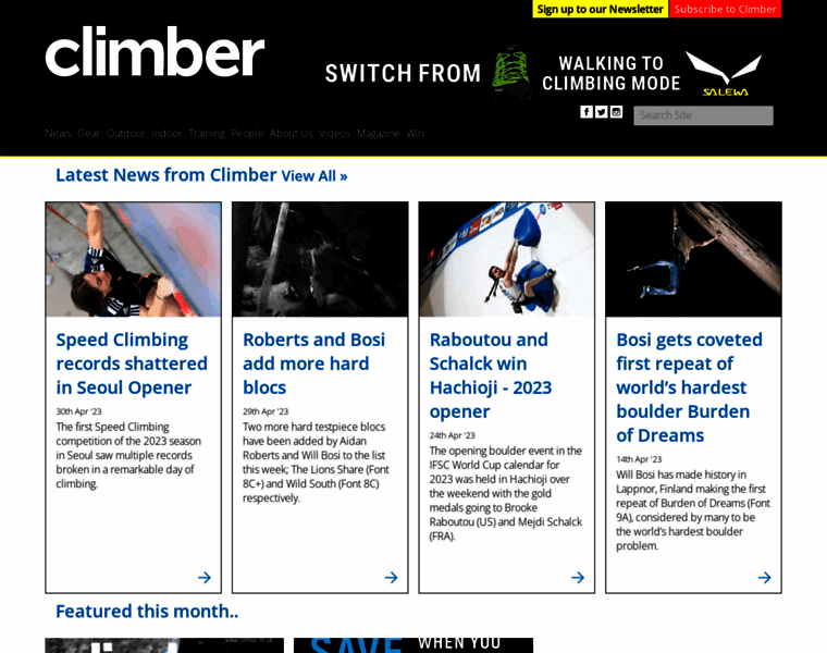 Climber.co.uk thumbnail