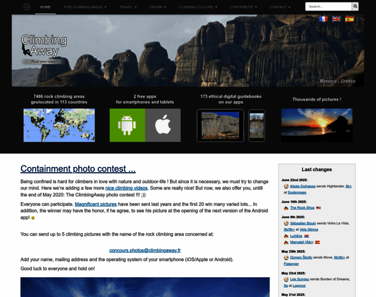 Climbingaway.fr thumbnail Climbingaway.fr thumbnail