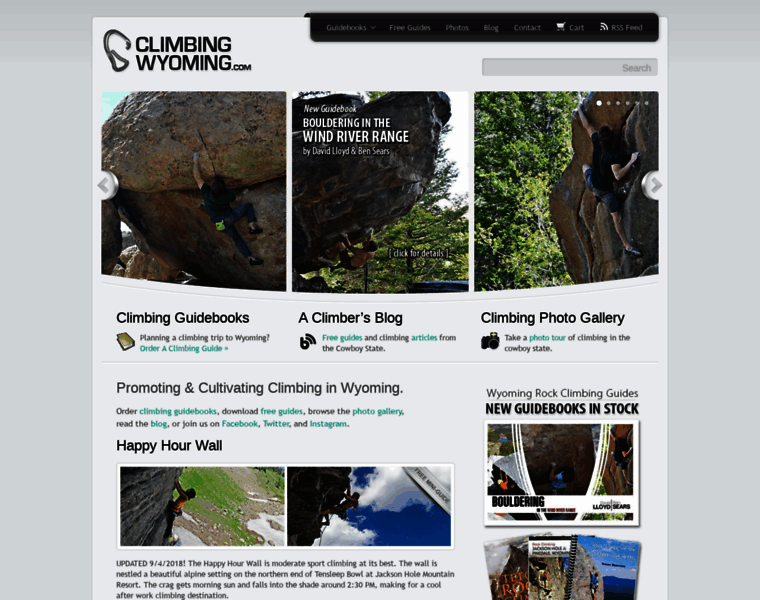 Climbingwyoming.com thumbnail