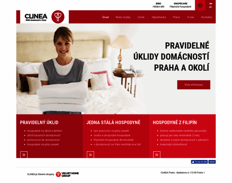 Clinea-uklid-hospodyne.cz thumbnail
