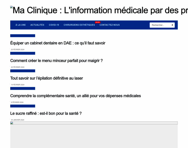 Clinic-ortho-bordeaux.com thumbnail