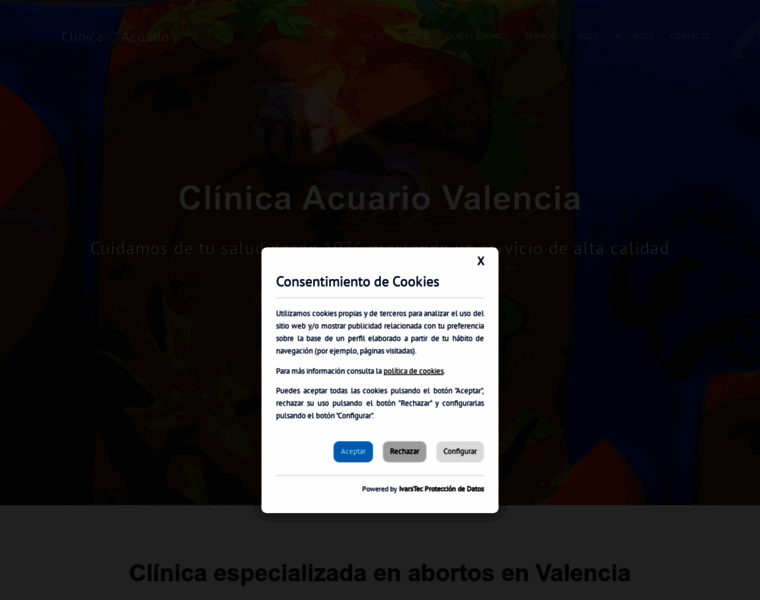 Clinicaacuariovalencia.com thumbnail