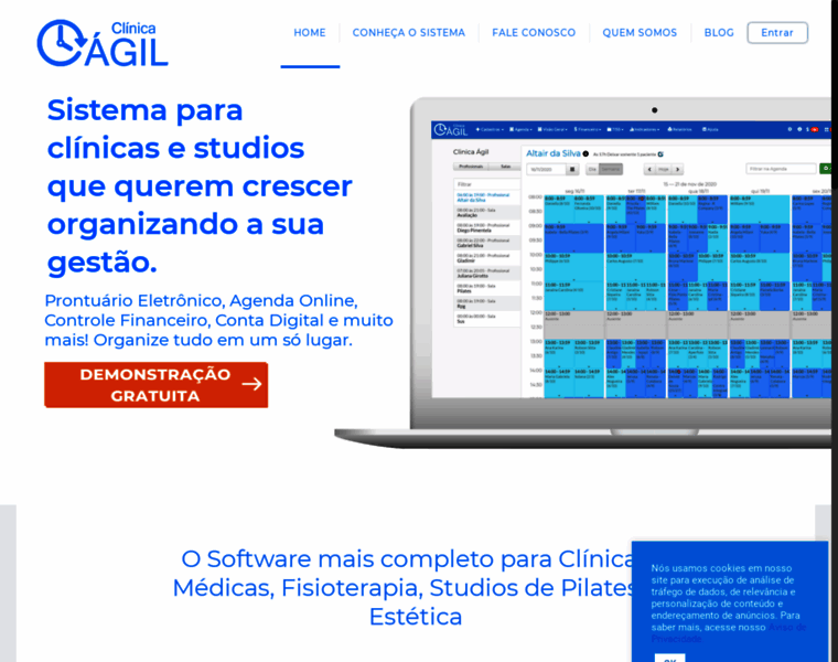 Clinicaagil.com.br thumbnail