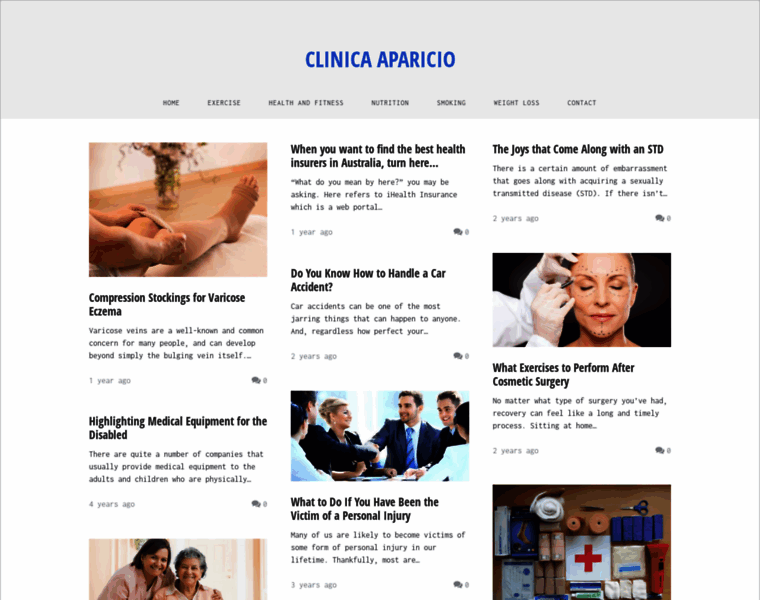 Clinicaaparicio.com thumbnail
