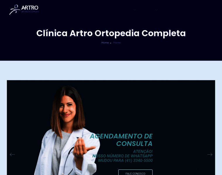 Clinicaartro.com.br thumbnail
