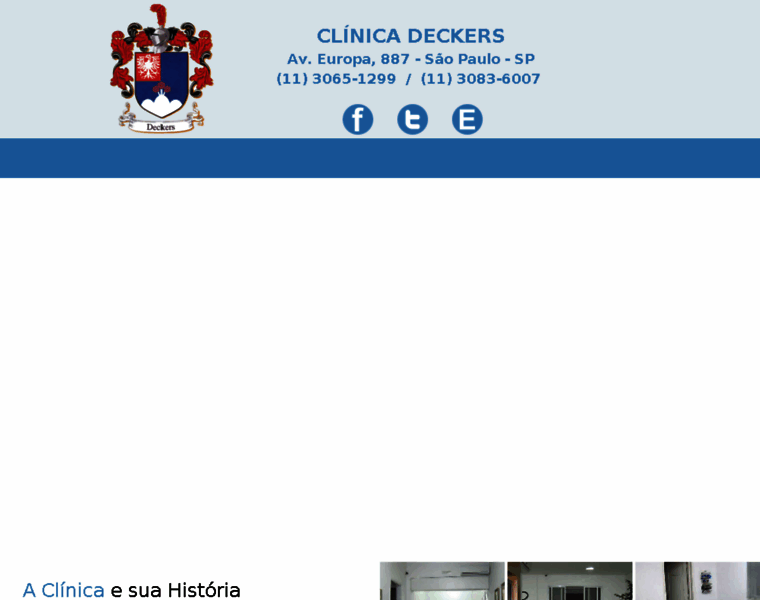 Clinicadeckers.com.br thumbnail