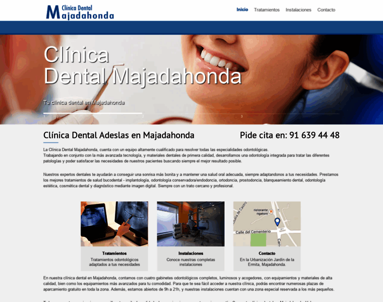 Clinicadental-majadahonda.es thumbnail